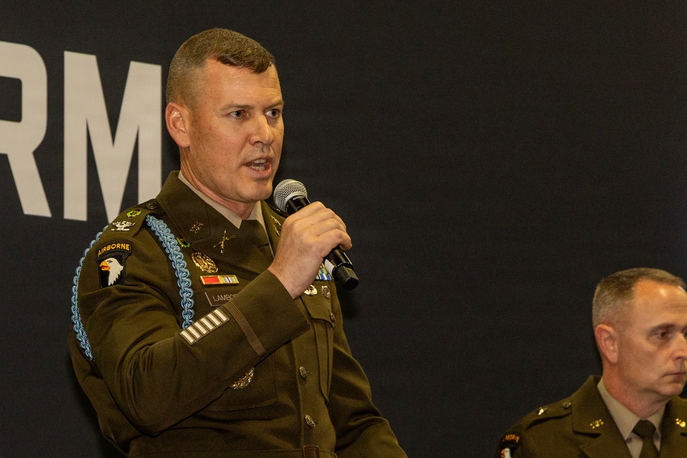 25th ID Hosts Transformation in Contact Panel at AUSA