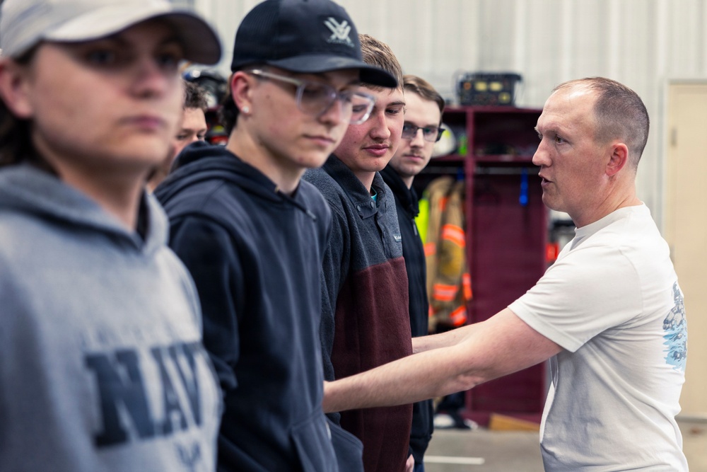 Future Sailors Receive Damage Control Training