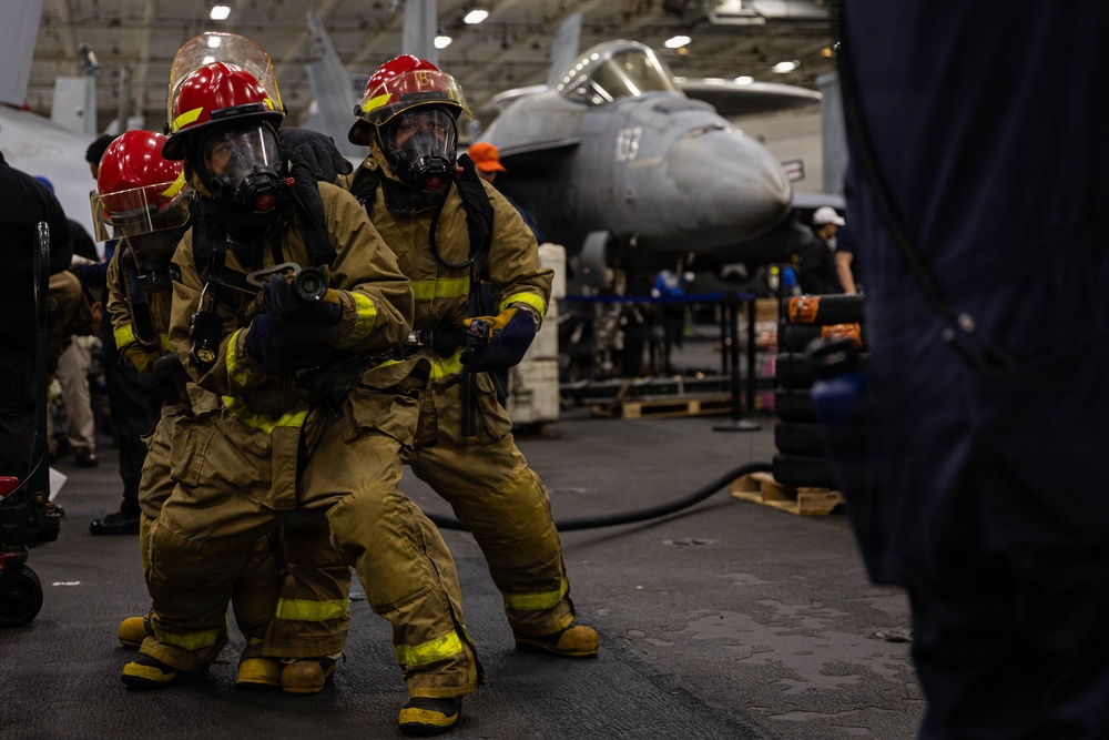 USS Gerald R. Ford (CVN 78) General Quarters Drill