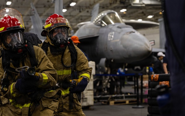 USS Gerald R. Ford (CVN 78) General Quarters Drill