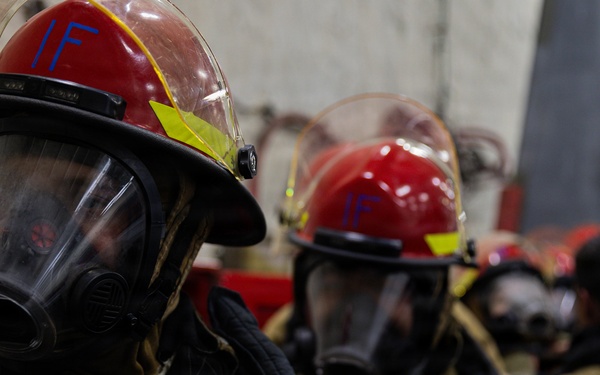 USS Gerald R. Ford (CVN 78) General Quarters Drill