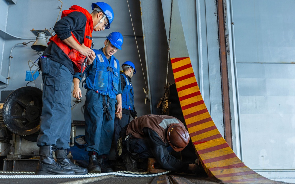 USS Gerald R. Ford (CVN 78) Replenishment-at-Sea Operations