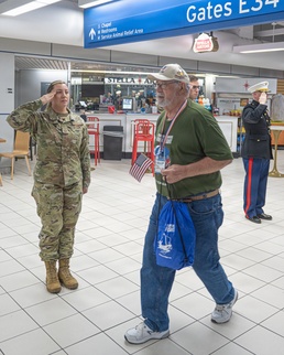 A Long Overdue Welcome Home: Airmen Honor Veterans at St. Louis Honor Flight