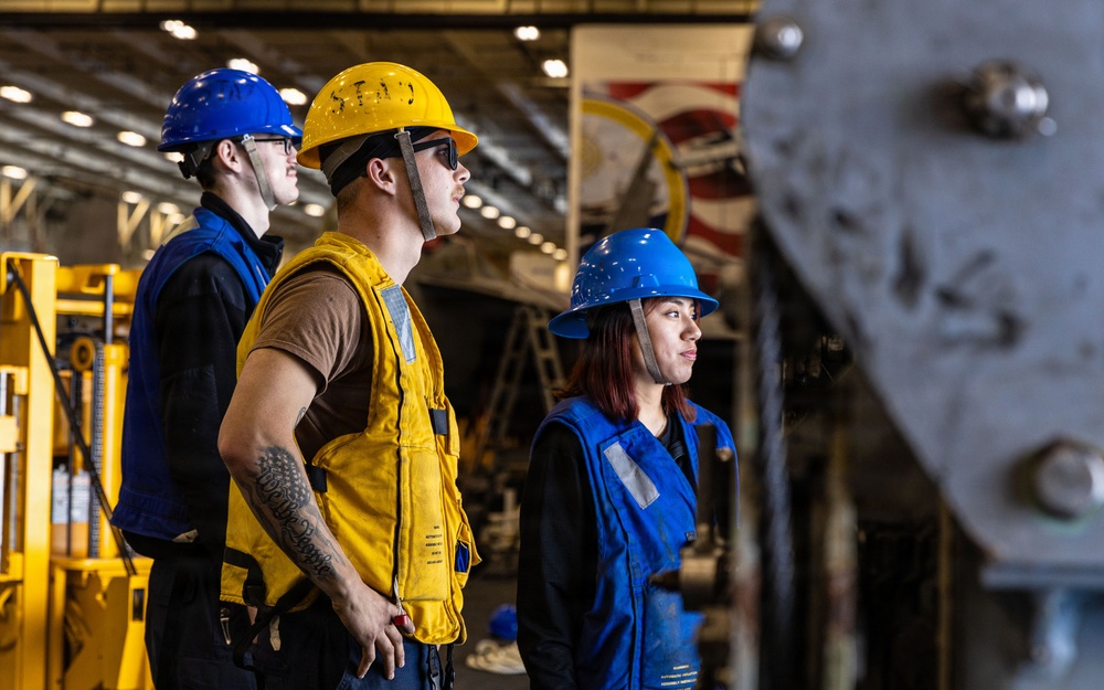 USS Gerald R. Ford (CVN 78) Replenishment-at-Sea Operations