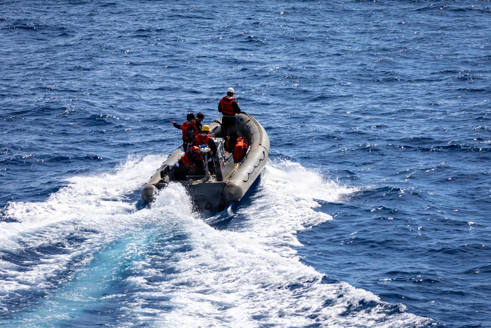 USS Gerald R. Ford (CVN 78) Small Boat Operations