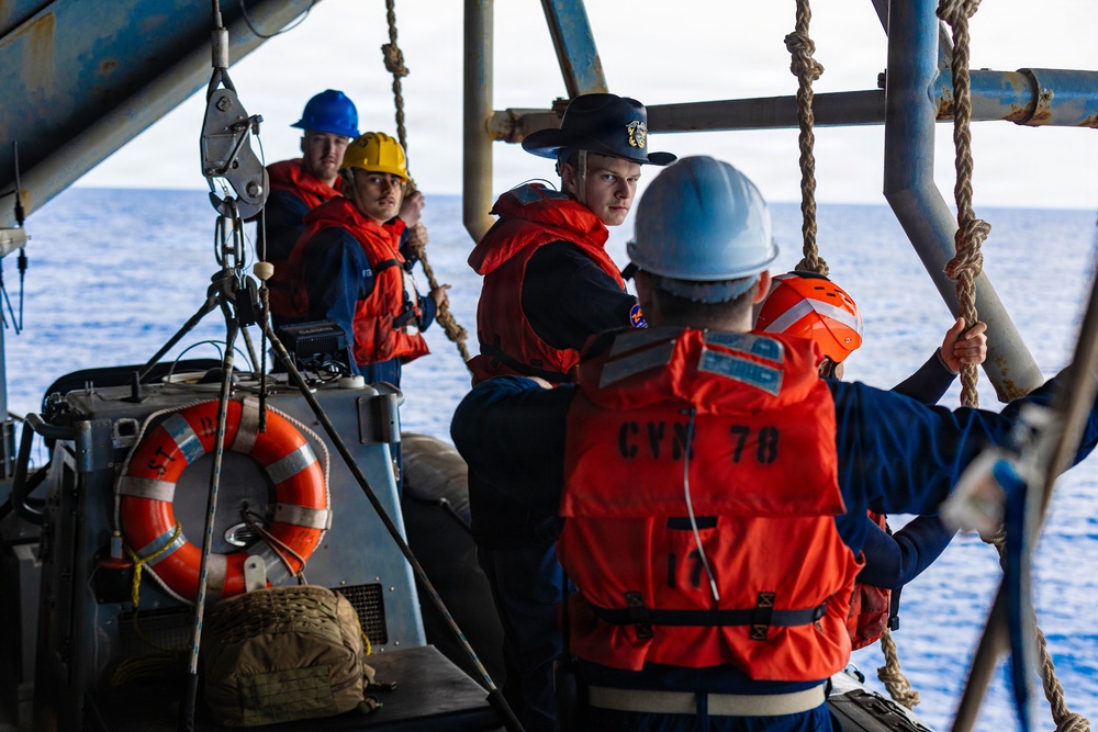USS Gerald R. Ford (CVN 78) Small Boat Operations