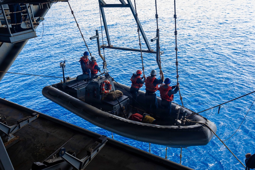 USS Gerald R. Ford (CVN 78) Small Boat Operations