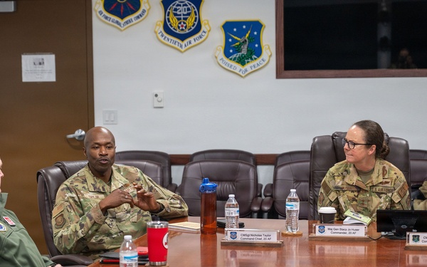 Minot AFB Airmen showcase mission readiness during 20th Air Force leaders visit