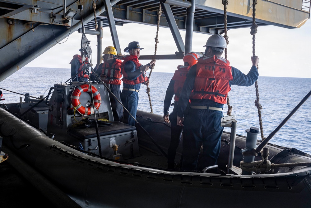 USS Gerald R. Ford (CVN 78) Small Boat Operations