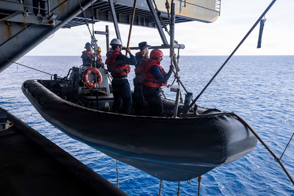 USS Gerald R. Ford (CVN 78) Small Boat Operations