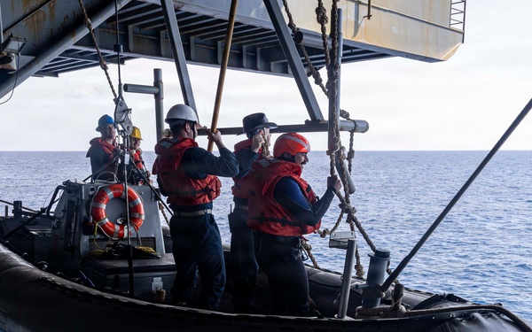 USS Gerald R. Ford (CVN 78) Small Boat Operations