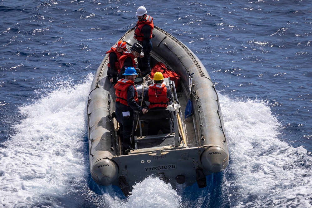 USS Gerald R. Ford (CVN 78) Small Boat Operations