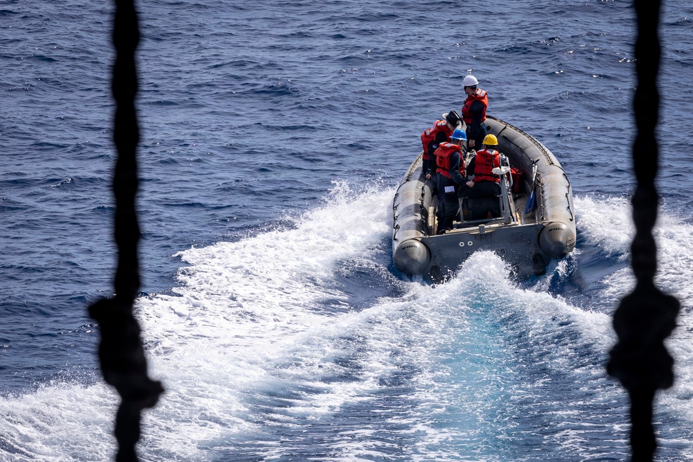 USS Gerald R. Ford (CVN 78) Small Boat Operations