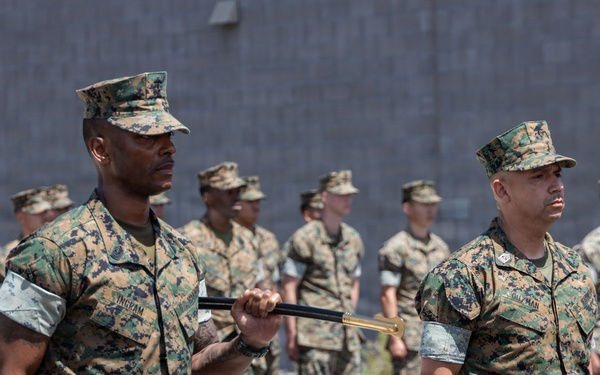 I MIG relief and appointment ceremony