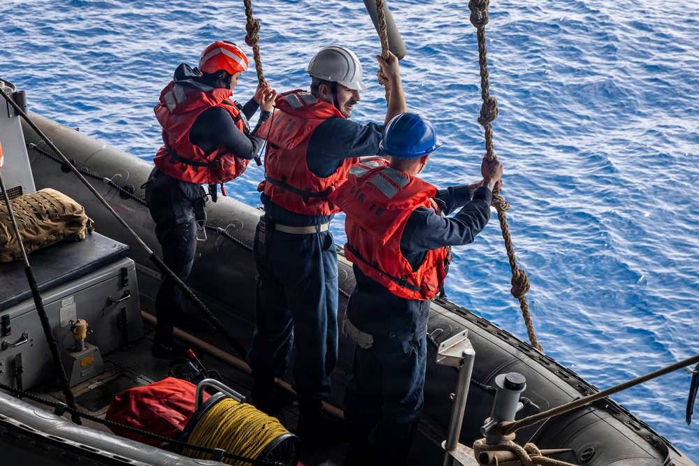 USS Gerald R. Ford (CVN 78) Small Boat Operations