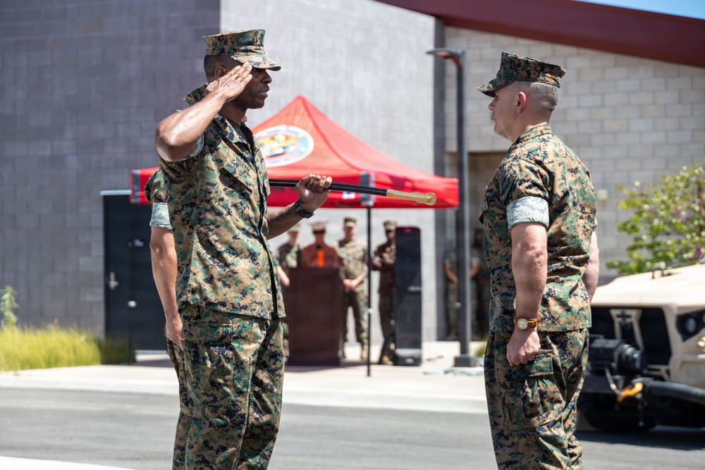 I MIG relief and appointment ceremony