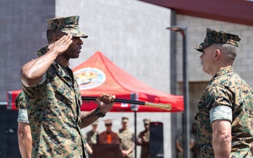 Sgt. Maj. Ingram bids farewell to I MIG Marines and Sailors