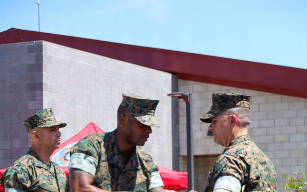 I MIG relief and appointment ceremony