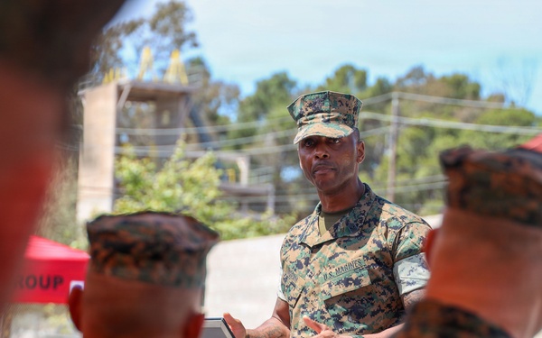 I MIG relief and appointment ceremony