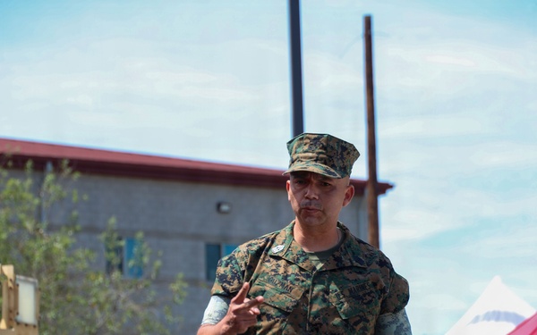 I MIG relief and appointment ceremony