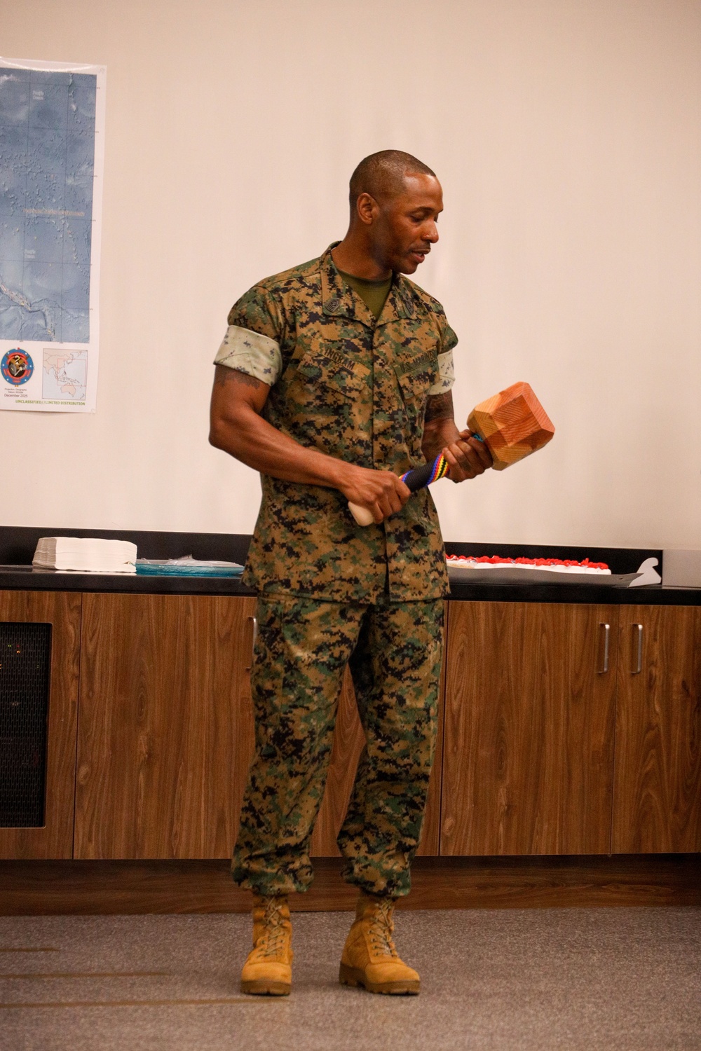 I MIG relief and appointment ceremony