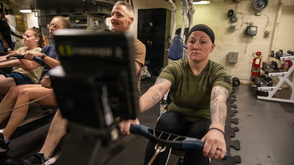 USS Gerald R. Ford (CVN 78) Triathlon