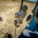 6th RTB soldier fast ropes from UH-60