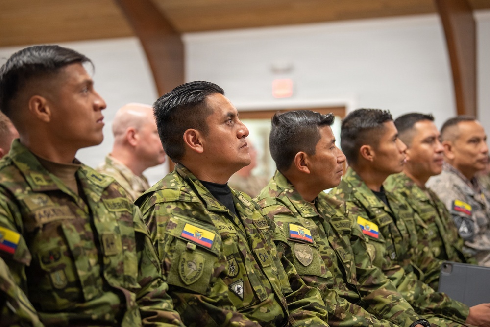Ecuadorian military visits Kentucky National Guard as part of State Partnership Program
