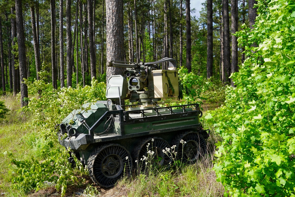 101st uses Hunter Wolf UGV at JRTC for unmanned logistics and security