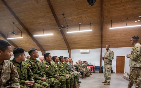 Ecuadorian military visits Kentucky National Guard as part of State Partnership Program