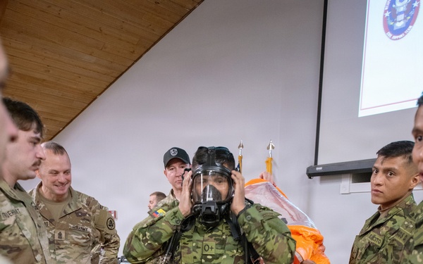 Ecuadorian military visits Kentucky National Guard as part of State Partnership Program