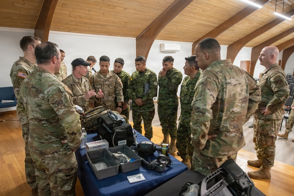 Ecuadorian military visits Kentucky National Guard as part of State Partnership Program