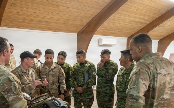 Ecuadorian military visits Kentucky National Guard as part of State Partnership Program