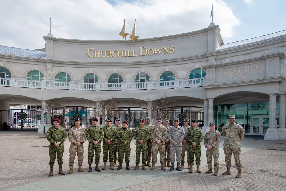 Ecuadorian military visits Kentucky National Guard as part of State Partnership Program