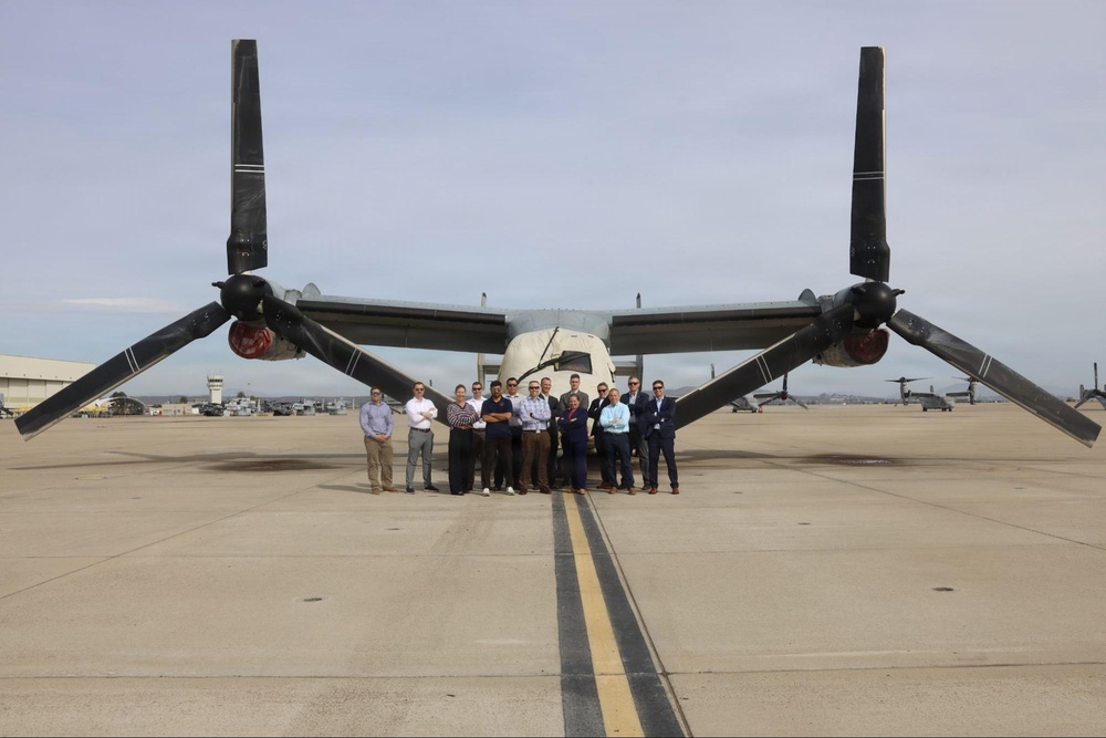 3rd MAW Hosts Students from Dwight D Eisenhower School