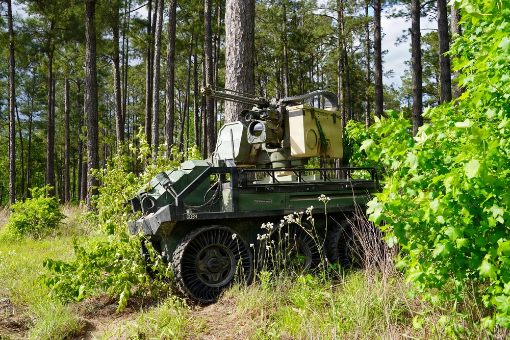 101st uses Hunter Wolf UGV at JRTC for unmanned logistics and security