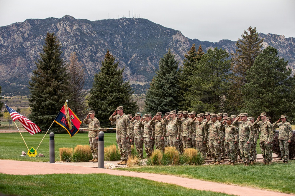 984th Military Police Company Patching Ceremony