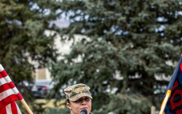 984th Military Police Company Patching Ceremony