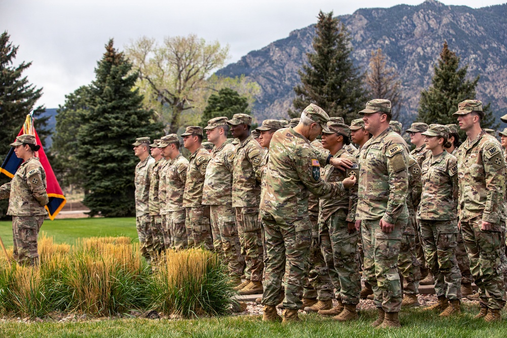 984th Military Police Company Patching Ceremony