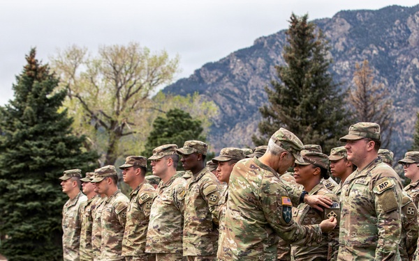 984th Military Police Company Patching Ceremony