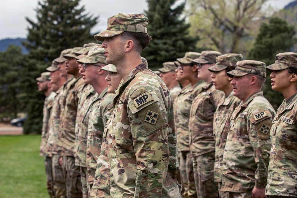 984th Military Police Company Patching Ceremony
