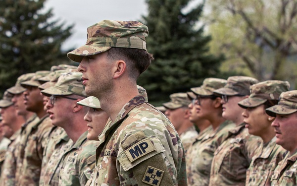 984th Military Police Company Patching Ceremony