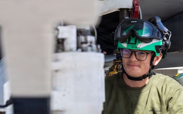 MAG-11 Marines conduct routine maintenance