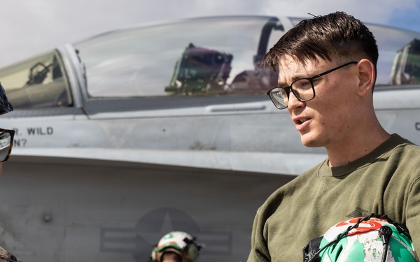 MAG-11 Marines conduct routine maintenance