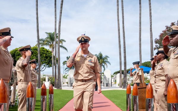 CWO 3 Jeffrey Swain Commissioning Ceremony
