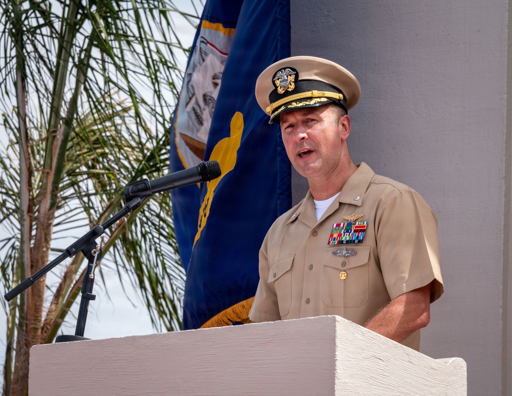 CWO 3 Jeffrey Swain Commissioning Ceremony