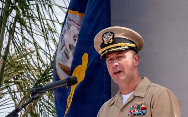 CWO 3 Jeffrey Swain Commissioning Ceremony