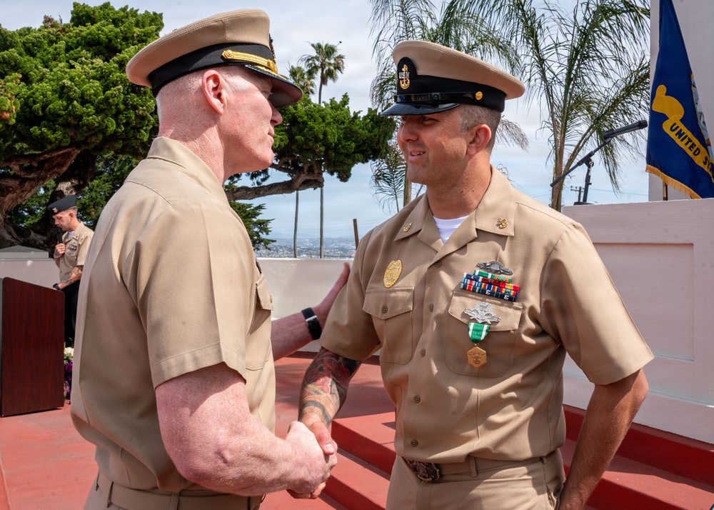Chief Master-at-Arms Commissioning Ceremony
