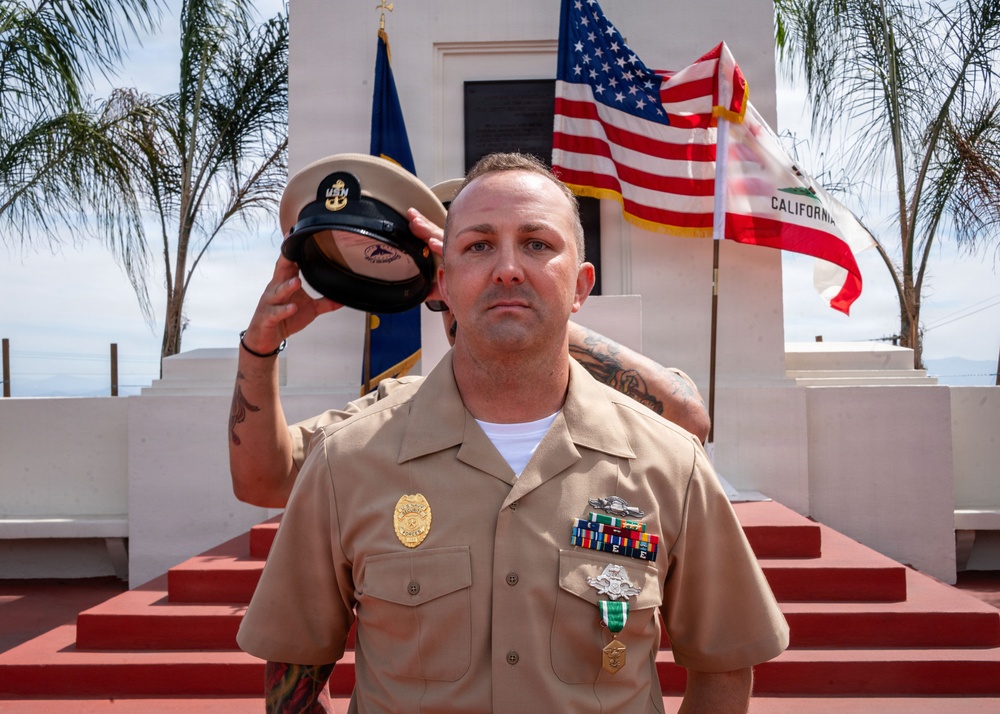 CWO 3 Jeffrey Swain Commissioning Ceremony