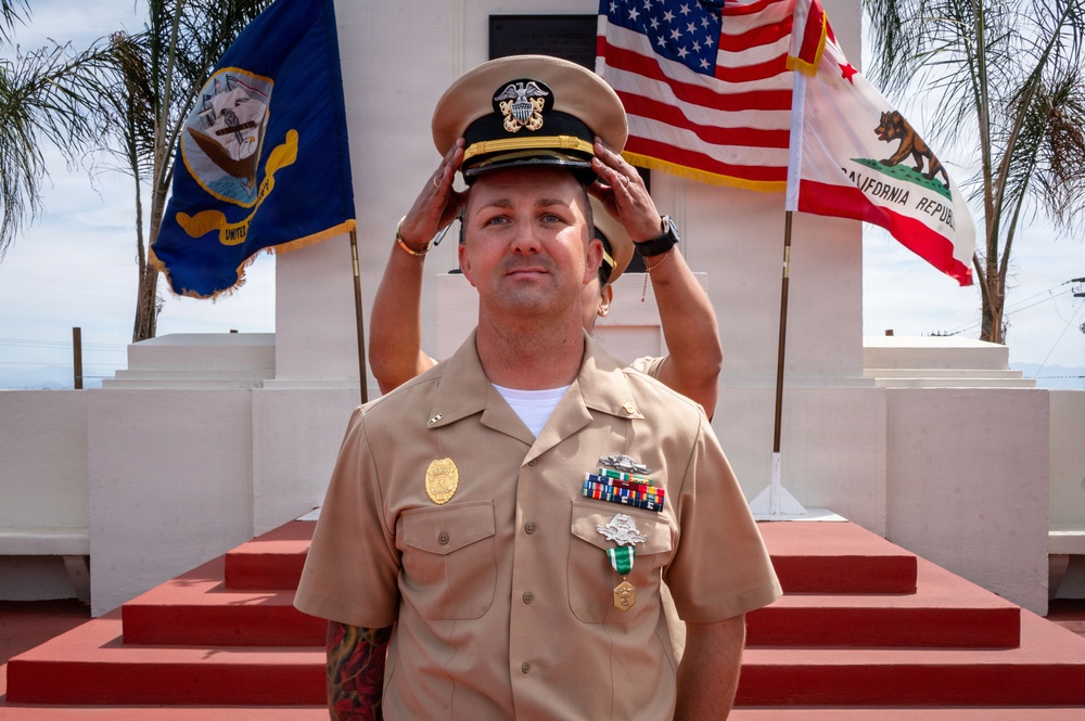 CWO 3 Jeffrey Swain Commissioning Ceremony